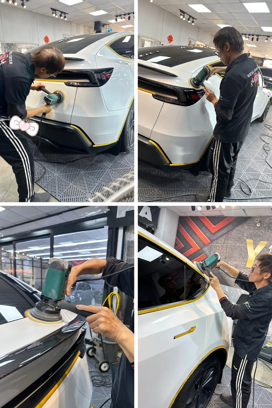 台南汽車美容｜Tesla 新車交車第一站？佑鑫汽車美容完整鍍膜紀錄