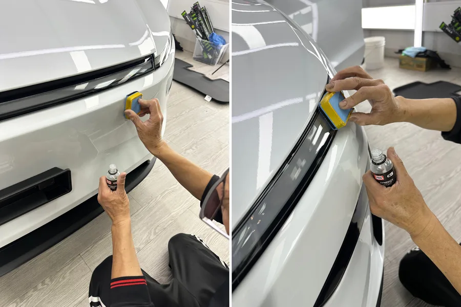台南汽車美容|Tesla 新車交車第一站?佑鑫汽車美容完整鍍膜紀錄