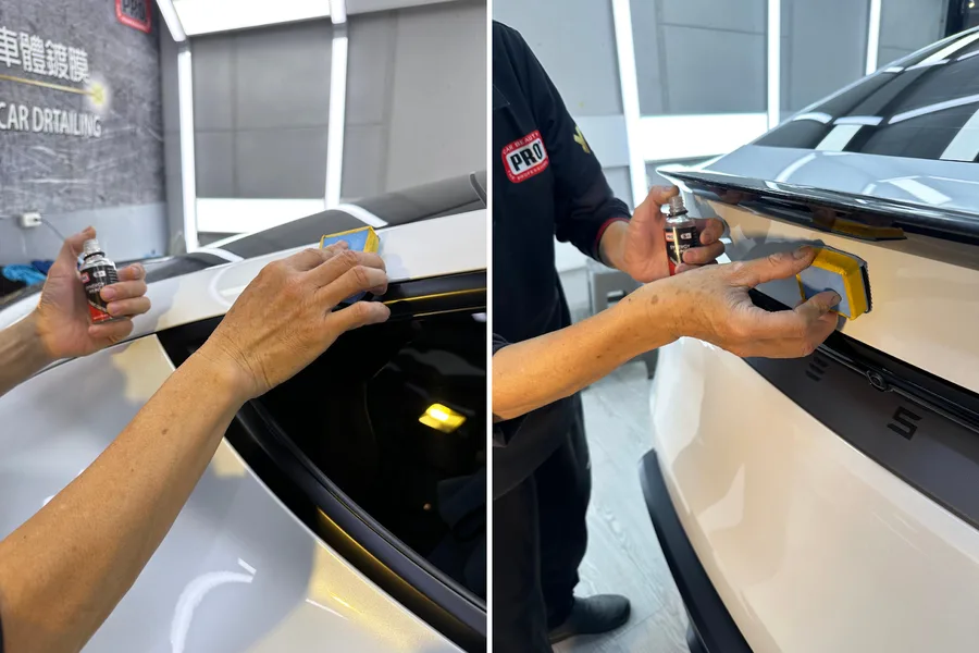 台南汽車美容｜Tesla 新車交車第一站？佑鑫汽車美容完整鍍膜紀錄