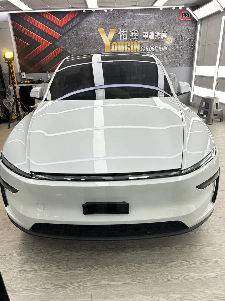 台南汽車美容|Tesla 新車交車第一站?佑鑫汽車美容完整鍍膜紀錄