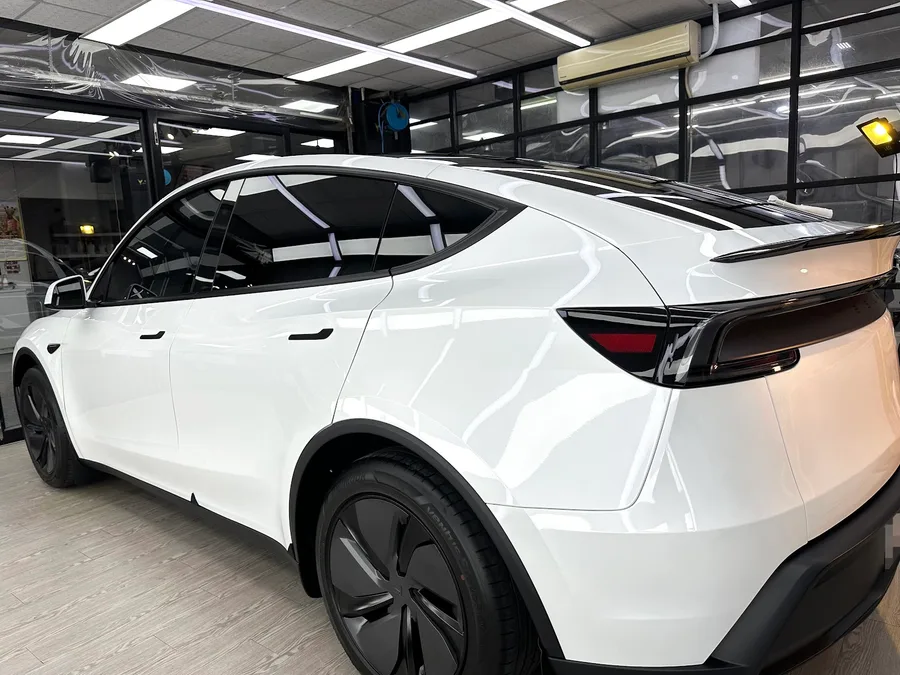 台南汽車美容|Tesla 新車交車第一站?佑鑫汽車美容完整鍍膜紀錄