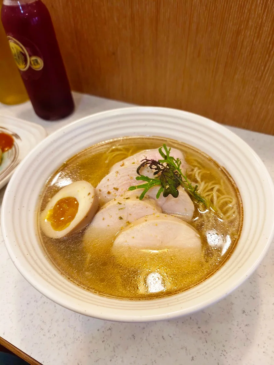 台南拉麵,鶴昇町拉麵,鹽味雞清湯拉麵16.jpg