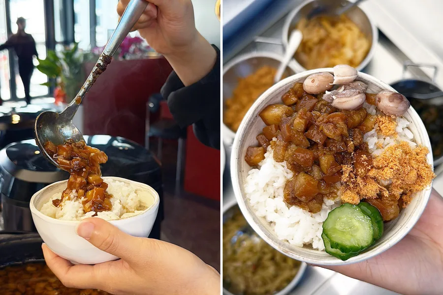 高雄流行音樂中心美食要吃什麼？二旭鍋輕軌一站直達，打卡還送海虎大蝦不吃虧 — 開箱