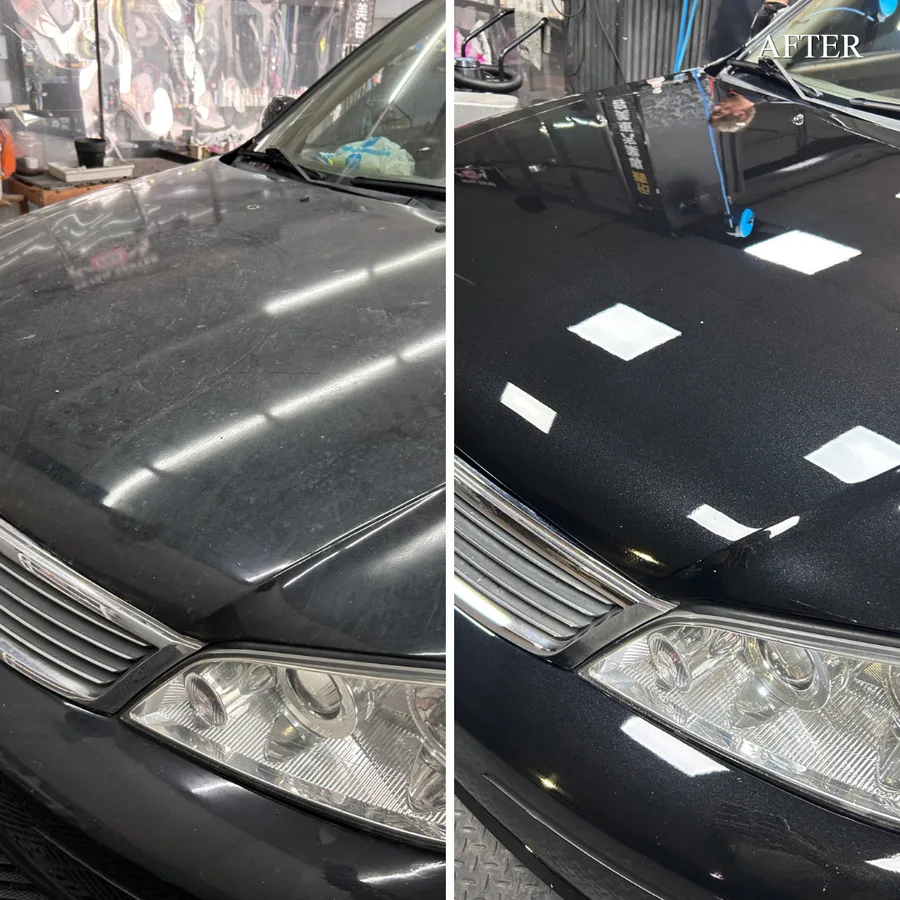 台南汽車美容大禮包!送我爸的過年紅包!老車變靚車,佑鑫車體鍍