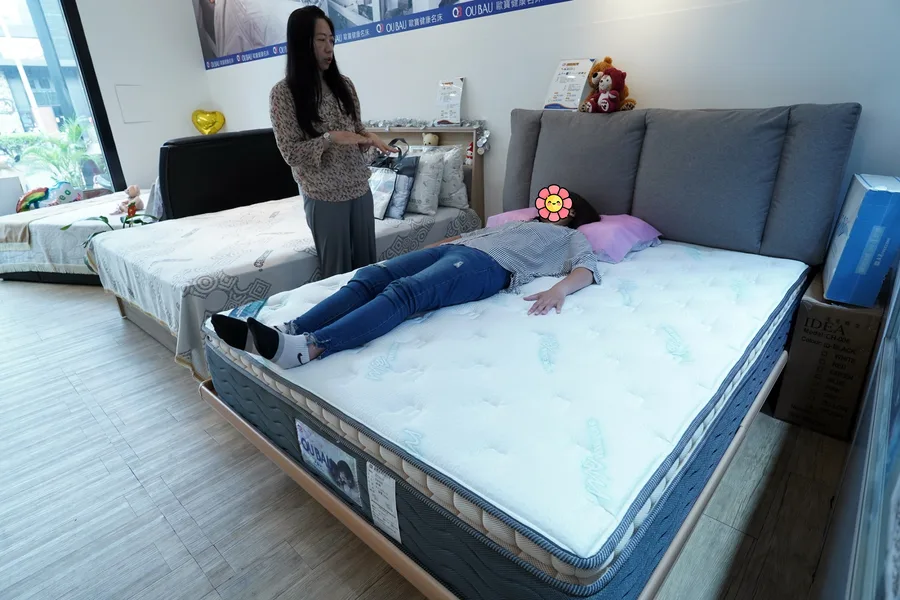 台南涼感床墊推薦【歐寶床墊】越睡越涼獨立筒床墊│床墊工廠直營