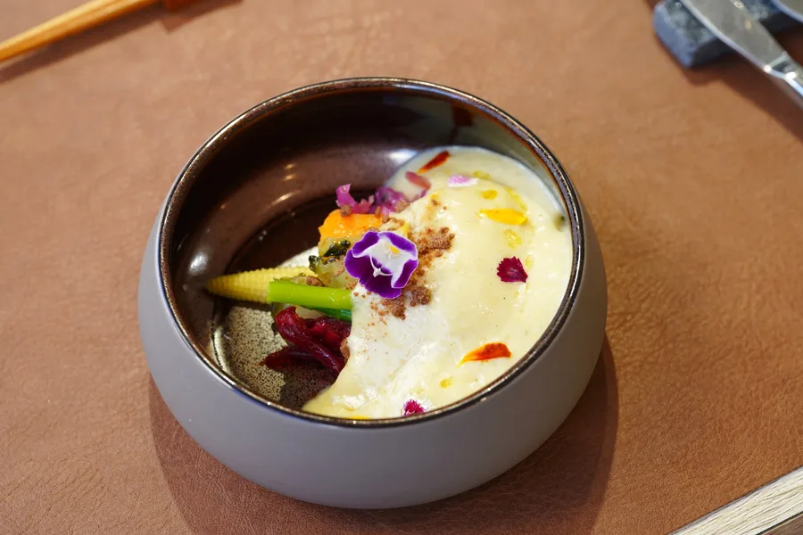 【高雄蔬食餐廳推薦】再訪仙桃素，蔬食料理創意無極限！蔬食也能