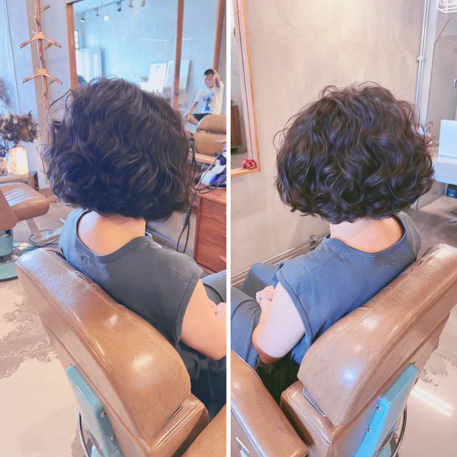 【台南燙髮推薦】在our hair髮廊變身捲髮美人！髮型設計