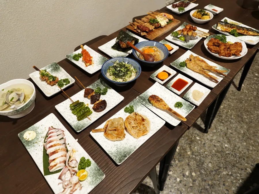 台南燒烤店推薦【原佃燒烤】平價美味日式居酒屋│冷氣開放聚餐好
