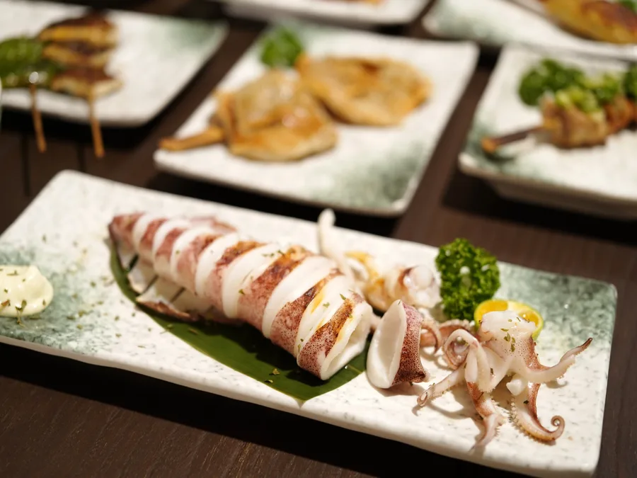 台南燒烤店推薦【原佃燒烤】平價美味日式居酒屋│冷氣開放聚餐好