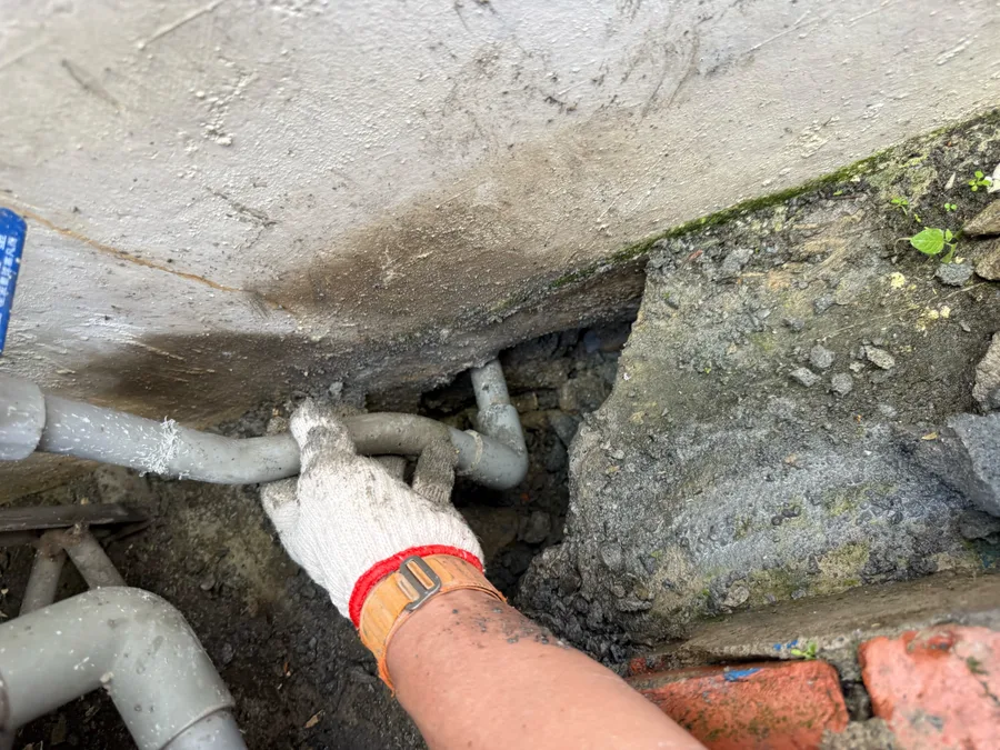 台南抓漏推薦│地震竟然震破水管│熱顯像儀器揪出漏水│還好找對