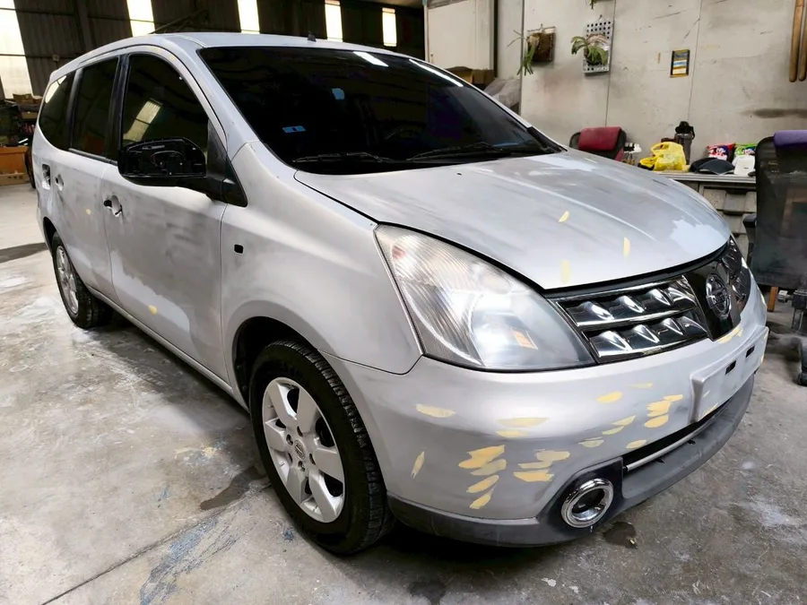 台南汽車鈑金烤漆推薦│興泰汽車修配廠│烤完像直接換新車│杜邦