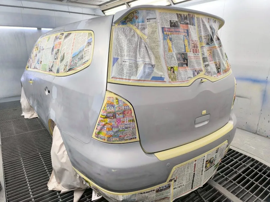 台南汽車鈑金烤漆推薦│興泰汽車修配廠│烤完像直接換新車│杜邦