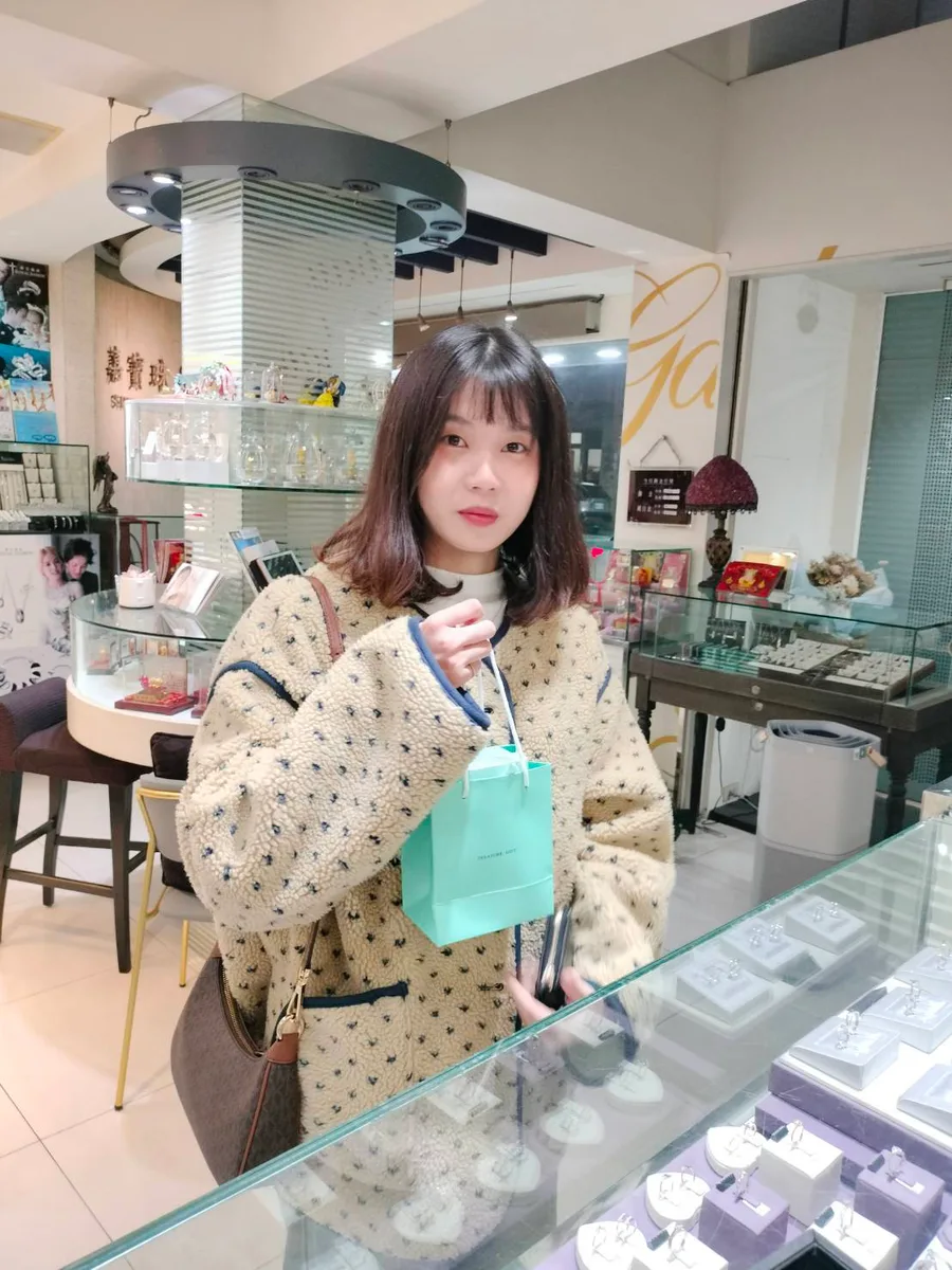 台南永康銀樓｜嘉寶珠寶挑輕珠寶戒指，玫瑰金尾戒8500元質感分享