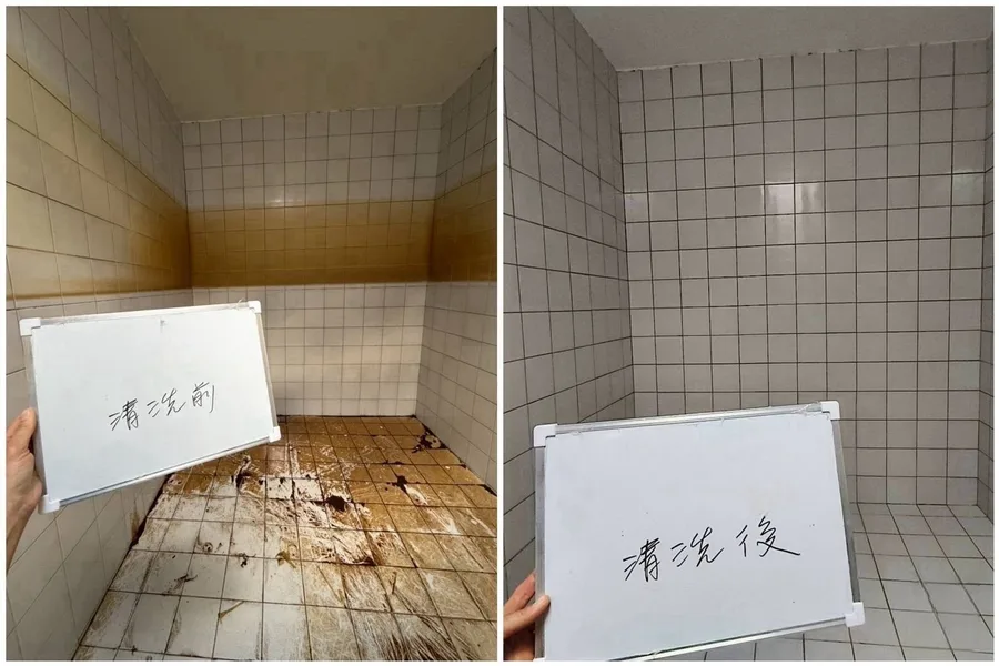 洗衣機要多久清一次？台南屋主找倍亮清潔拆洗內桶才發現：外表乾淨裡面藏滿污垢