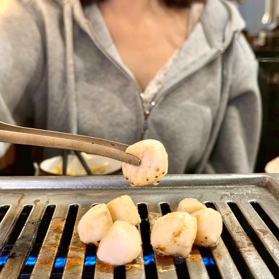 生食級海灣貝上烤爐