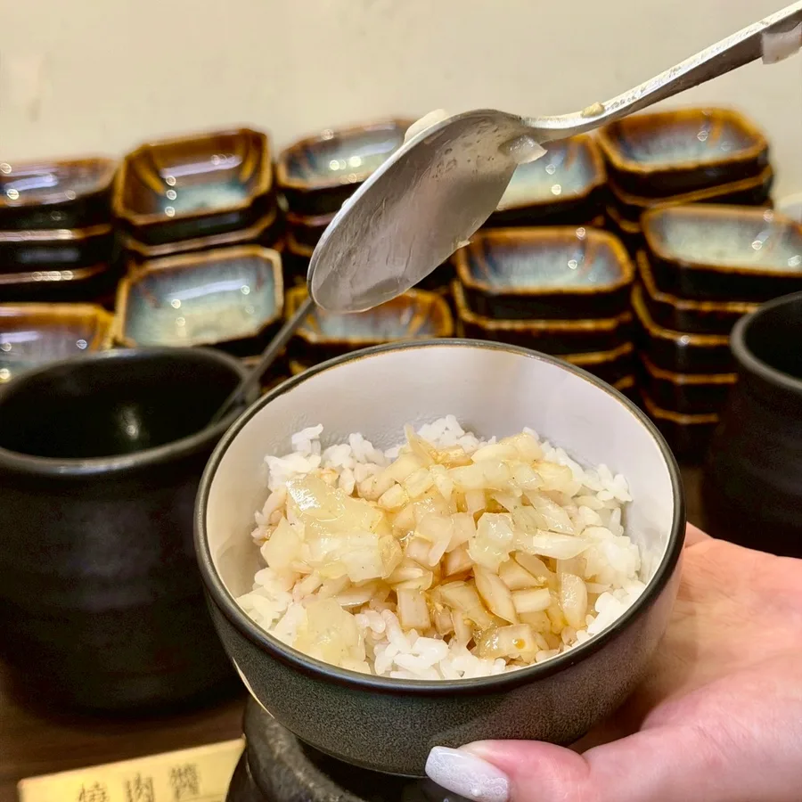 白飯加洋蔥丁
